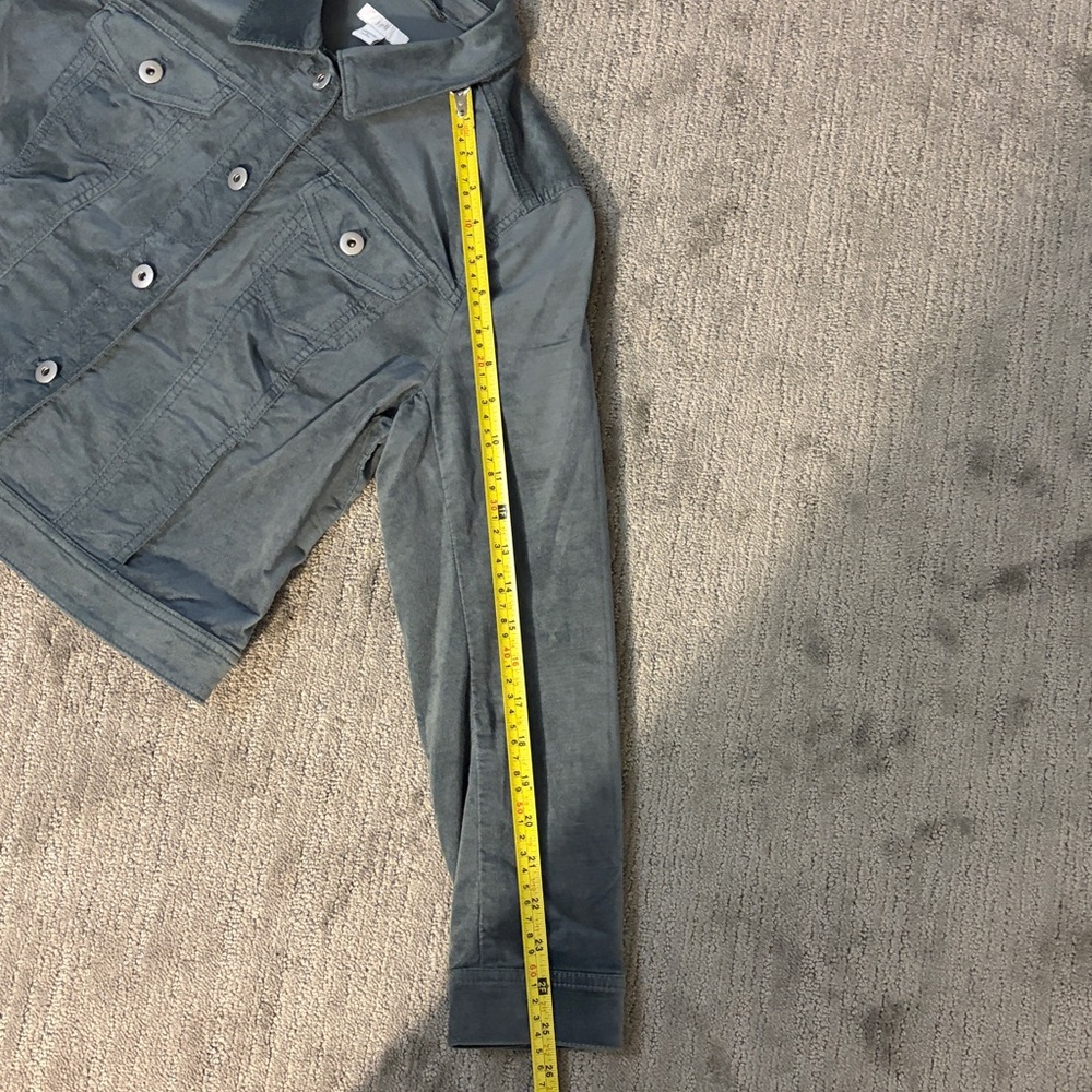 J. Jill Charcoal corduroy Jacket - Picture 7 of 8